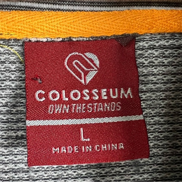 Tennessee Volunteers Full Zip Turtle Neck Sweatshirt TN Orange Black Size Large - Picture 6 of 12